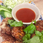 タイランドショップ - ソフトシェルクラブのフライ