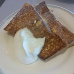 にっぽん丸 - （２日目　朝食）フレンチトースト。