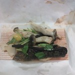 にっぽん丸 - （2日目　夕食）泡盛幽庵地漬け銀鱈の奉書焼き。