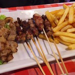 Pokenbir - 料理写真:1707_Pokenbir_Pokenbir Mix Platters(Medium)@210,000Rp(豚盛合せ)