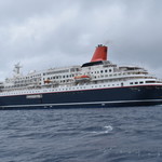 にっぽん丸 - 今回お世話になったにっぽん丸。（通船から撮影）