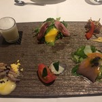 リストランテ ラストリカート - ６種前菜