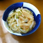 武蔵坊 - いか刺し丼
      いか刺し
      とろろ