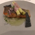 野尻湖ホテル エルボスコ  - メインの信州サーモン