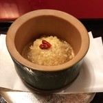 なかむら - バニラアイスと梅ゼリー