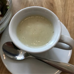 トレ プンティーニ - 温かいスープ。
美味し。