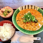 瀬戸内製麺710 - ひやひやカレー&卵かけご飯セット