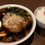 鶏料理居酒屋 TORIBIAN - 中華蕎麦と明太子ごはん(ﾟ∀ﾟ)