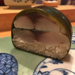 一心鮨 光洋 - 鯖の押し寿司