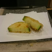 天ぷら 小宮山 - ズッキーニ