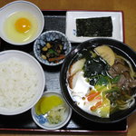 夕陽ケ丘更科 - 定食もあります