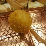 串かつ あーぼん - チーズ　穴子紫蘇巻き　