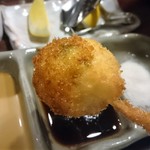 串かつ あーぼん - チーズ　穴子紫蘇巻き　