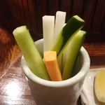 串かつ あーぼん - スティックサラダ