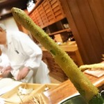 串かつ あーぼん - アスパラ　