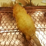 串かつ あーぼん - 蛤　※活けの車海老の代替料理