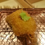 串かつ あーぼん - 自家製胡麻豆腐