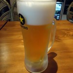 マルヤス酒場 - 「生ビール」150円也。