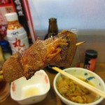 酒蔵 力 - 辛味噌をつけて