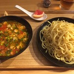 ザ スヌープ - とまとつけ麺・大（８００円）