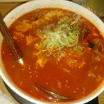 にんじん - ユッケジャンスープ(麺入り)