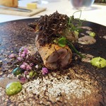 レミニセンス - 鮎のフリットの断面