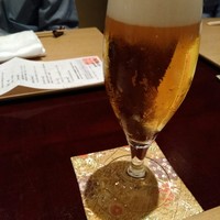 銀座米料亭 八代目儀兵衛 - 生ビール