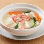 h Renkouen - 豆腐と蟹肉の塩味煮込み