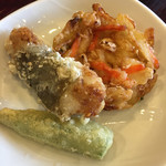 レストランhatago - メインディッシュ②は、天ぷら盛合せ
