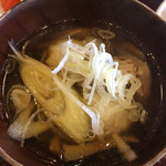 レストランhatago - 秋田名物きりたんぽのダゴ汁