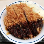 かつや - テリマヨ合盛りカツ丼