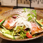 和心 こざる - ☆自家製ローストビーフの柚子サラダ