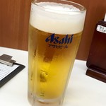 餃子の王将 - 生ビールサービス：360円
