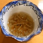 せきやど治平鮨 - お通し　じゅんさい