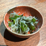 あなぐま亭 - じゃことシシトウの和え物