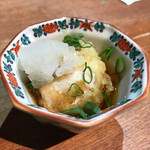 あなぐま亭 - 鰆の白子揚げ出し