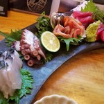 喜作 - 刺身盛り合わせ