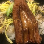 蕎麦Diningすが - 穴子アップで