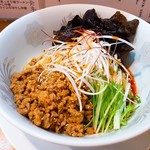 らーめん紫雲亭 - 2017/7  冷たい味噌担担麺  其の弐