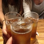 酒と蕎麦 まき野 - 全員 ウーロン茶w 300円