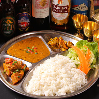 種類豊富！本格的な味わいのインド・ネパール料理をご提供