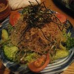 かくれや円 - じゃこ葱サラダ