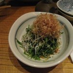 かくれや円 - 三つ葉と水菜のおひたし