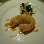 レ セゾン - 11.2　赤座海老エピスを効かせたベニエ