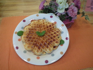 オキザリス - お勧めのワッフルセット