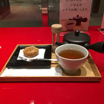 イッピン カフェ - 季節のきんつばセット 2016/07/01