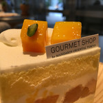 ザ マンダリン オリエンタル グルメショップ - マンゴーショートケーキ 2016/07/05