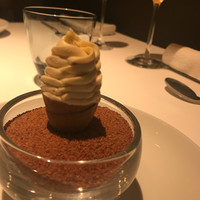 レストランエール - フォアグラのソフトクリーム