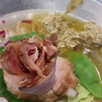 ボニートスープヌードルライク - 蛤と鰹の冷たい麺（7月９日までの限定メニュー）