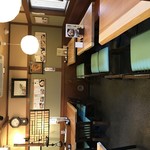そば処 橋本 - １階の店内